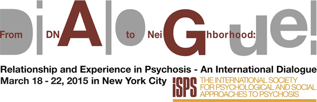 19. ISPS-Weltkongress in New York City, USA: From DNA to Neighborhood: Relationship and Experience in Psychosis - An International Dialogue